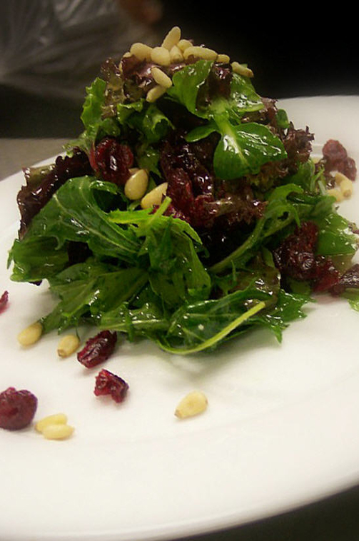 Mixed Organic Greens - Strawberry Vinaigrette Mixed Organic Greens - Strawberry Vinaigrette picture